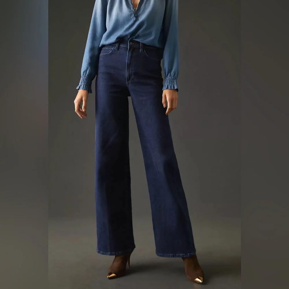 SOLD - Joe’s Mia Wide Leg High Rise Jeans (size 28) - Picture 4 of 13